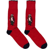 Red RL Winter Clothing Socks