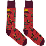 Red Rodeo Horse Socks