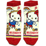 White Hello Kitty Ankle Socks