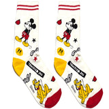 White Micket Mouse Socks