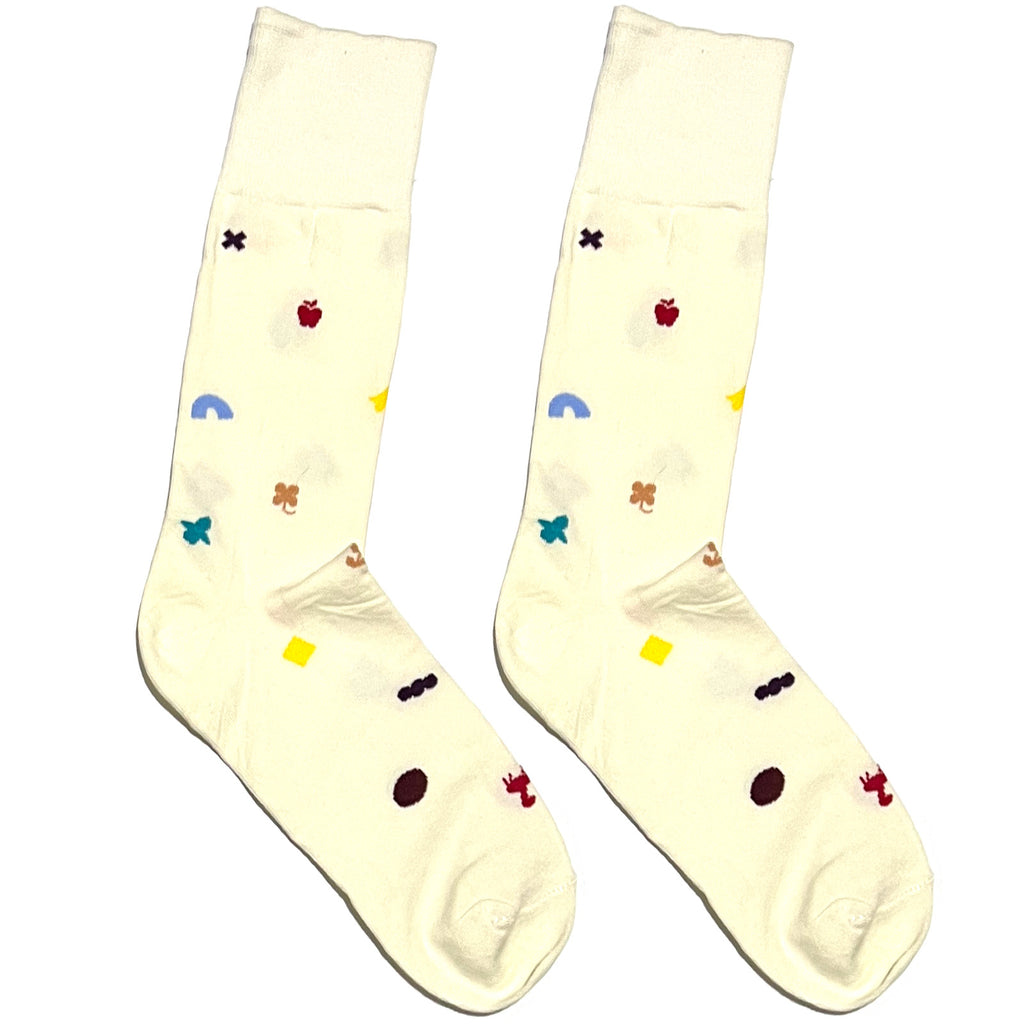 White Objects Socks – themensden.pk
