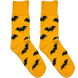 Yellow Batman Short Crew Socks