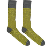 Yellow Textured Design Socks
