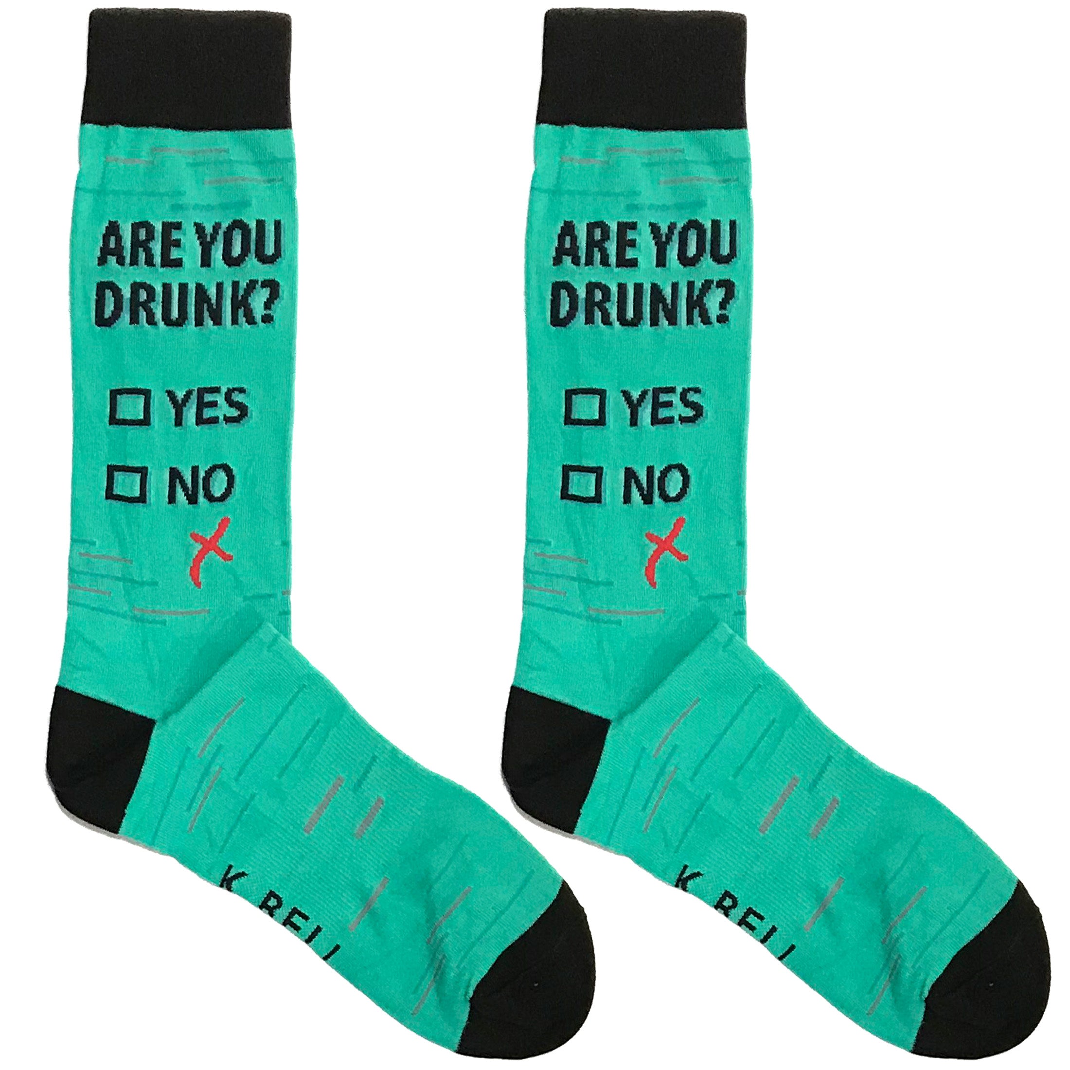 Are You Drunk Socks – themensden.pk
