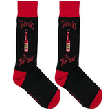 Red I'D Tap That Socks