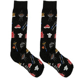 Black Chef Socks