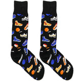Black Colorful Shoe Socks