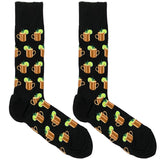 Black Cucumber Drink Socks