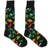 Black dinosaur Socks