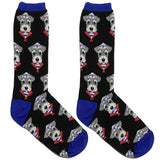 Black Dog Short Crew Socks