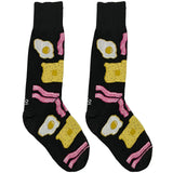 Black Egg And Toast Socks