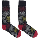 Black Fireworks Socks