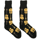 Black Guitar Socks