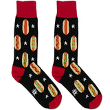 Black Hotdog Socks