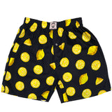 Black Lemon Cotton Boxers