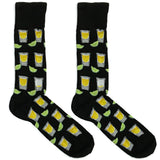 Black Lime Shot Socks