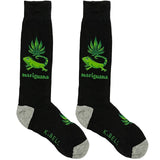 Black Mariguana Socks