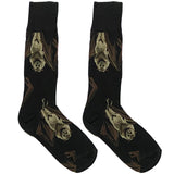 Black Owl Socks