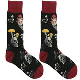 Black Skull Socks