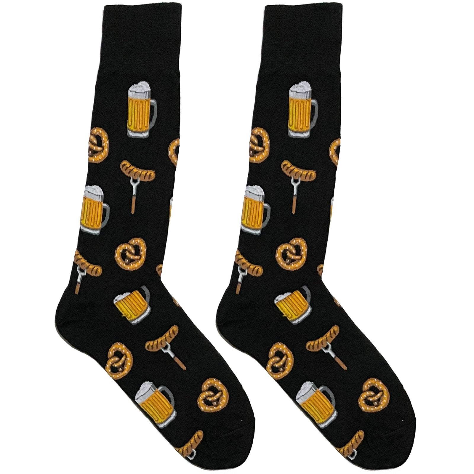 Black Beer And Barbeque Socks