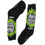 Black Chucky Short Crew Socks