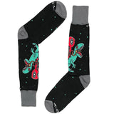 Black Dino Deadpool Socks