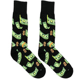 Black Dollar Cash Socks