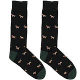 Black Small Cute Puppy Socks