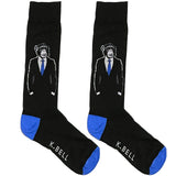 Black Suited Monkey Socks