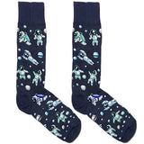 Blue Astronaut Socks