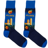 Blue Atlanta Socks