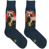 Blue Bearly Awake Socks