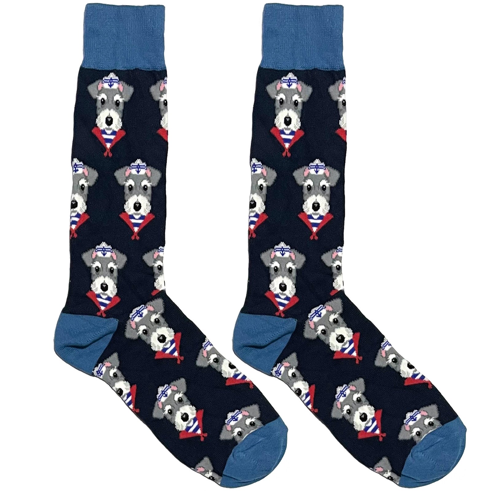 Blue Dog Sailor Socks