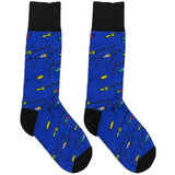 Blue Fishing Socks