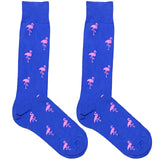 Blue Flamingo Socks