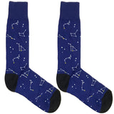 Blue Joint Lines Socks