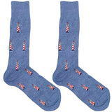 Blue Light Tower Socks