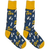 Blue Mr Fix It Socks