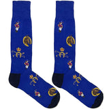 Blue RL Polo Horse Socks