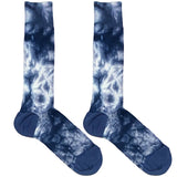 Blue Tie And Dye Socks