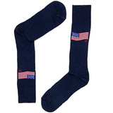 Blue American Flag Socks