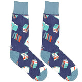 Blue Book Lover Socks
