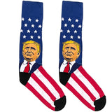 Blue Donald Trump Socks