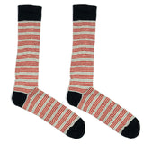 Three Red Stripes Socks