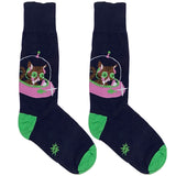 Cat Spaceship Socks