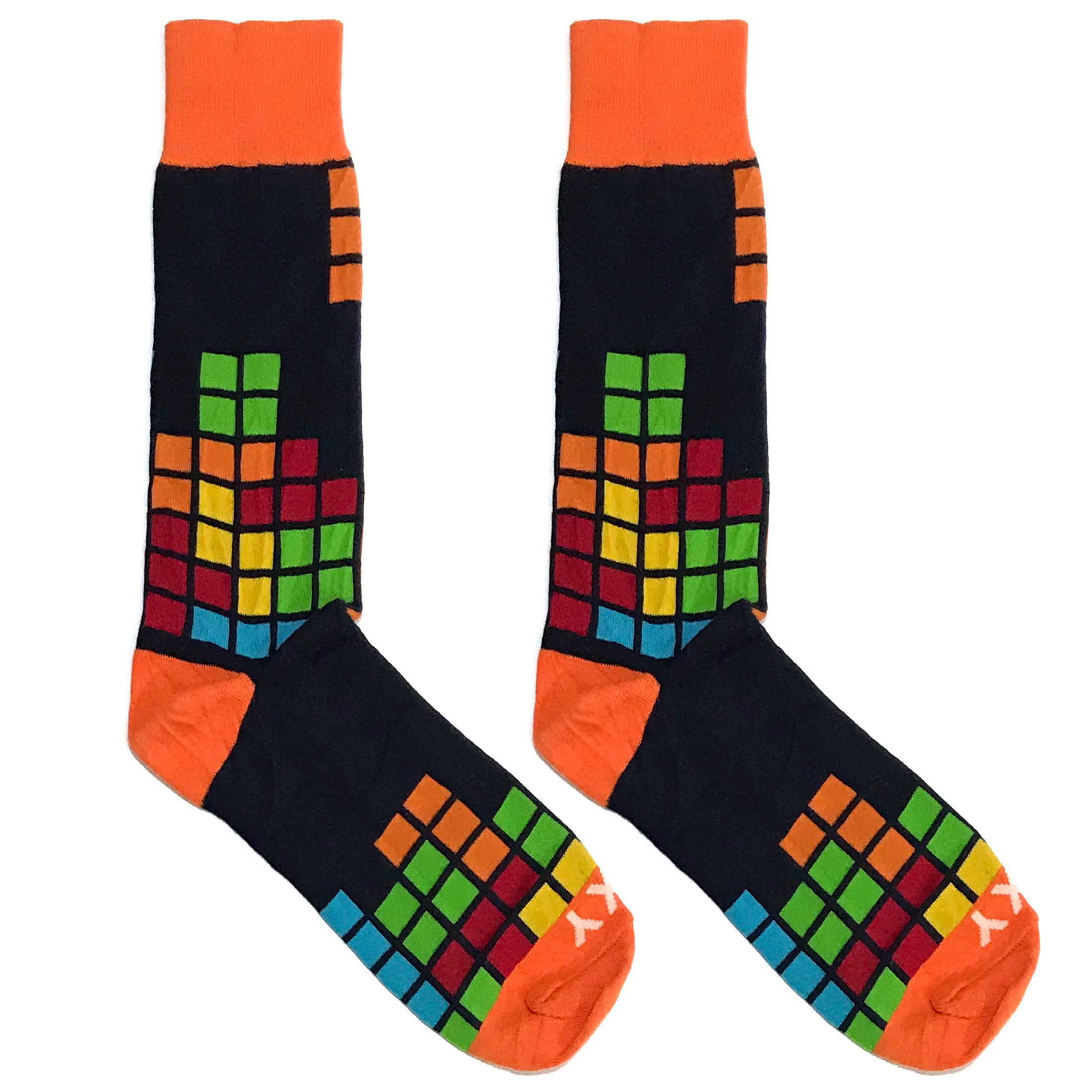 Colorful Tetris Socks