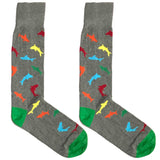Colorful Whale Socks