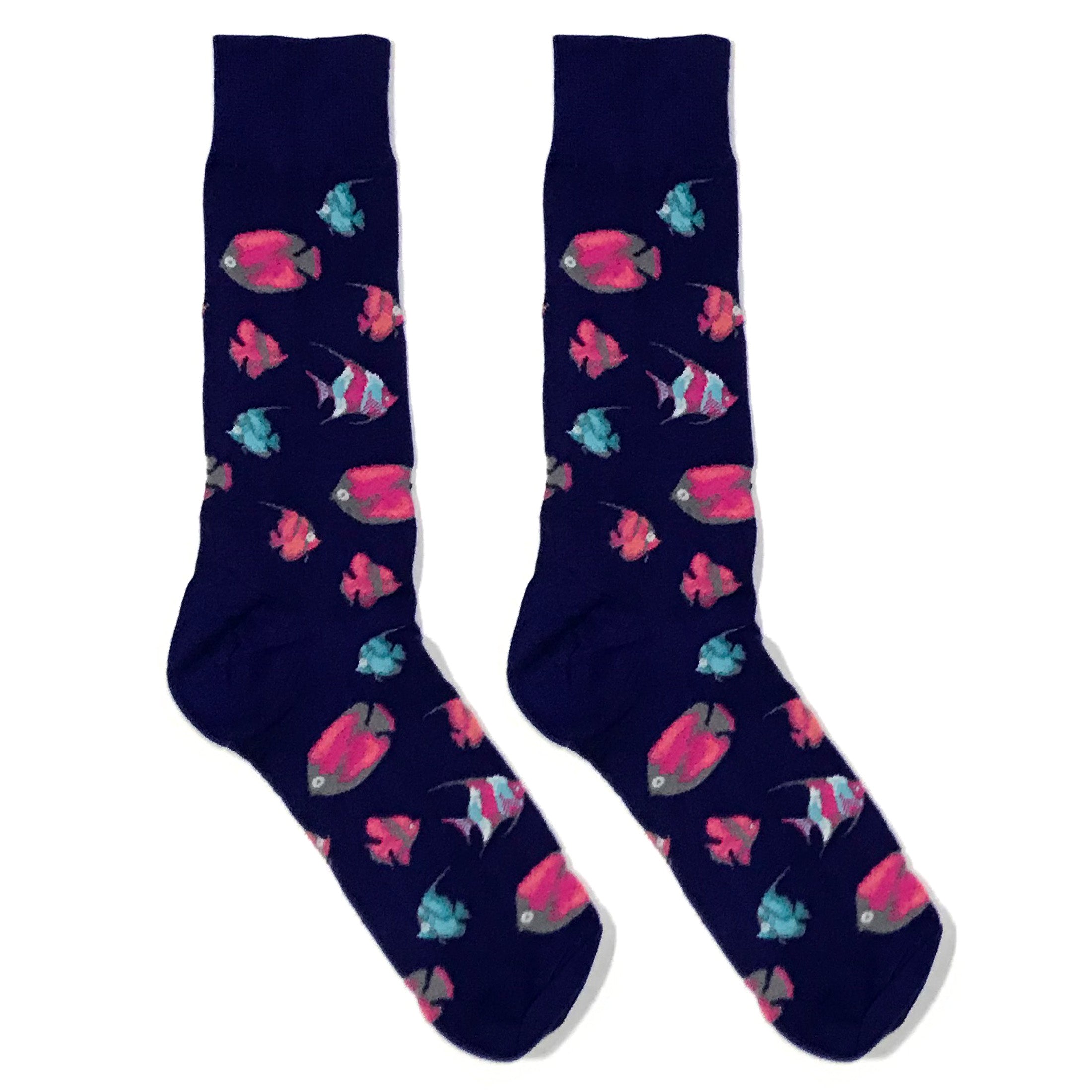 Pink Fishes Socks