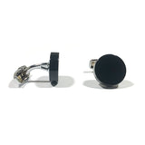 Gloss Black Cuff Link