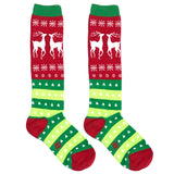 Deer Christmas Socks